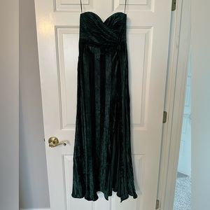 NBD Spanish Moss Gown in Emerald